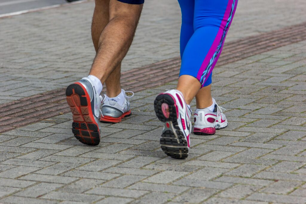running shoes vs walking shoes difference